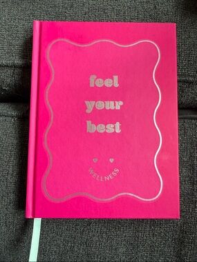 Gartner Studios Hot Pink‎ Hardcover Wellness Journal
